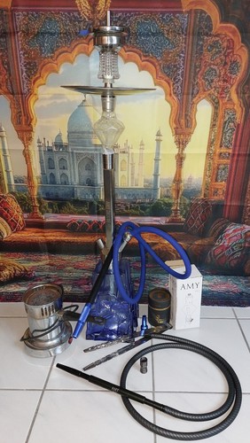 Shisha set aus edelstahl - aus,