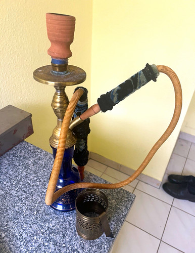 Wasserpfeife shisha aus - shisha, glas