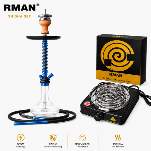 Rman shisha set - set, 66cm