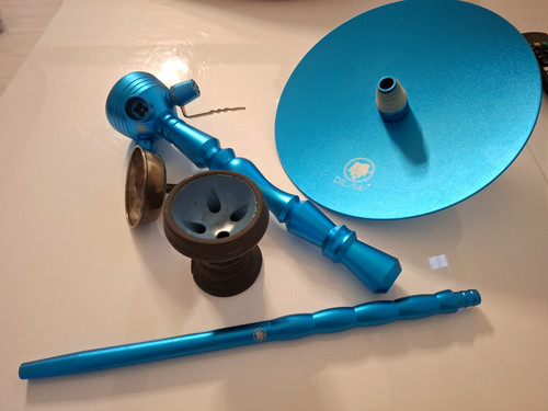 Dilaw shisha teile set blau - teile-set,