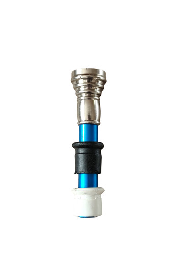 Alu chillum blau mit - mit, köpfchen