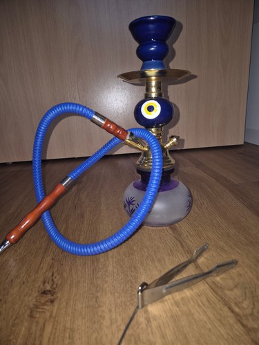 Shisha glas blau - shisha,